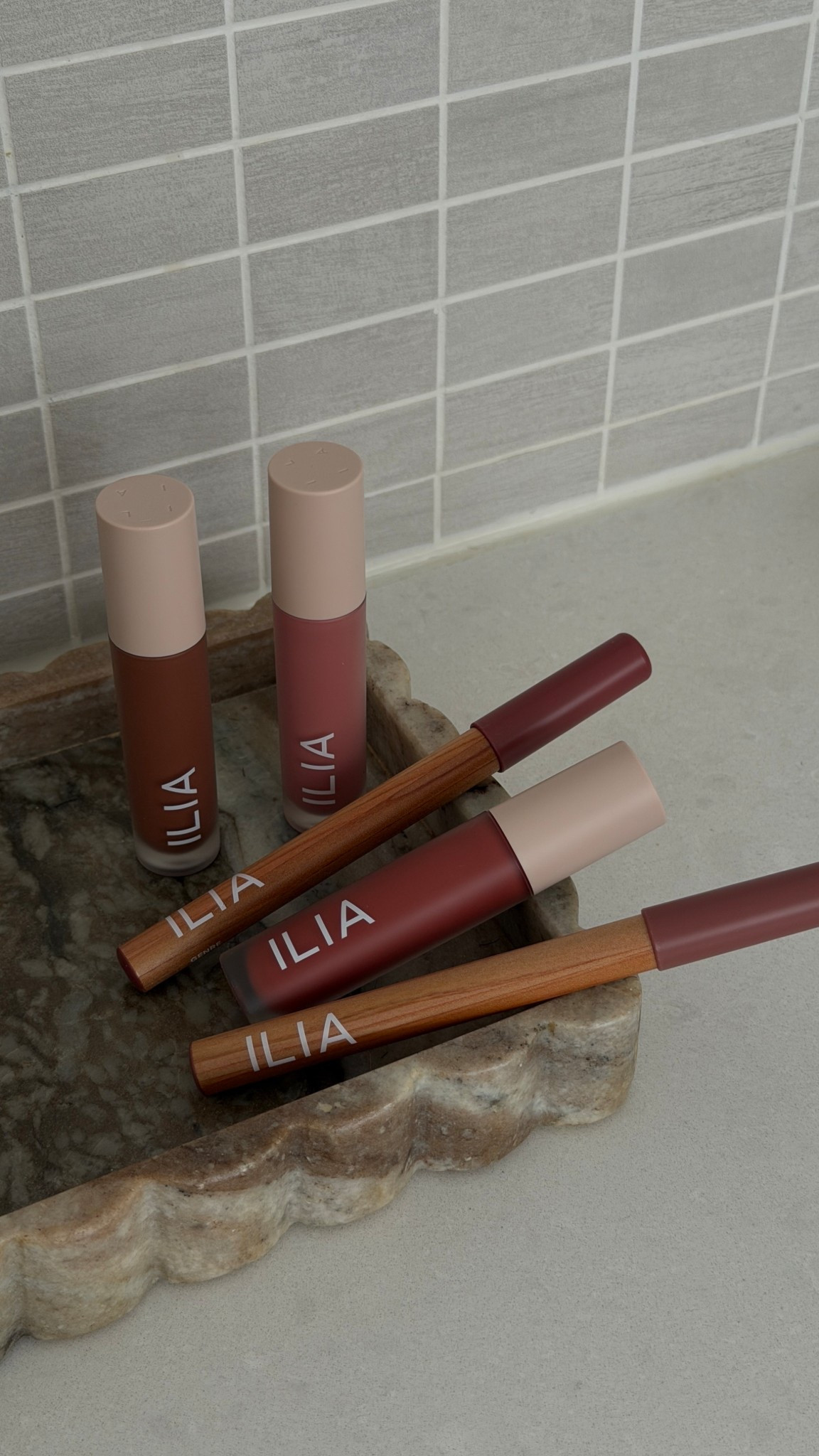 ILIA lip combos
banquette & crystalline
genre & terra
banquette & clay

#LTKBeauty #LTKootd