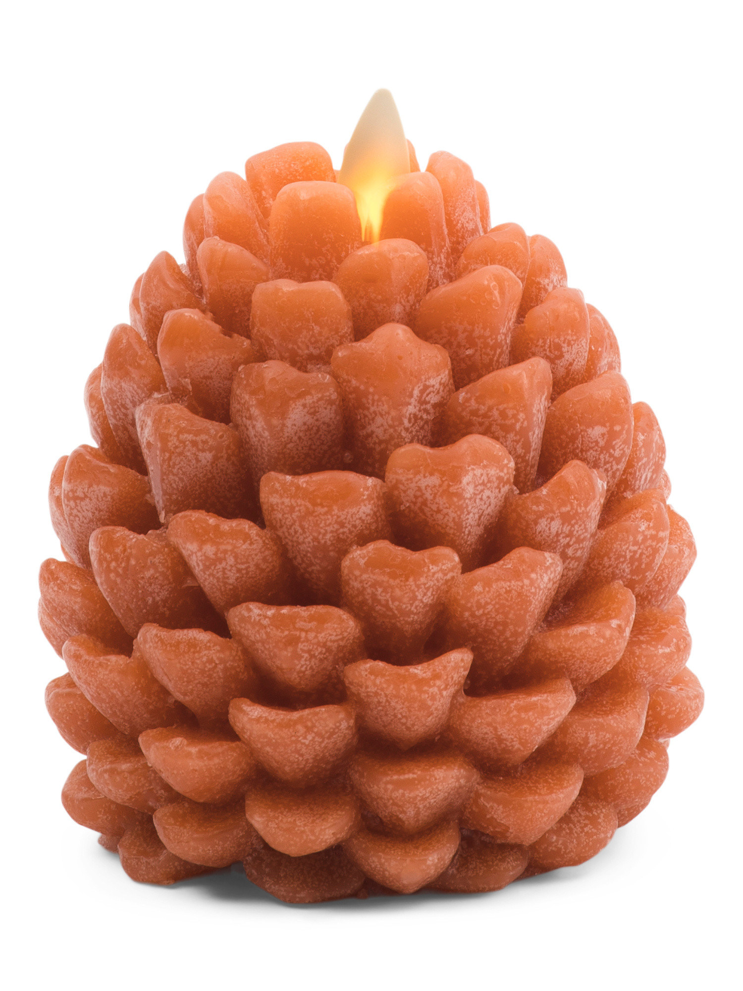 4x4.5 Led Flameless Chalky Pinecone Candle | Pillows & Decor | Marshalls | Marshalls