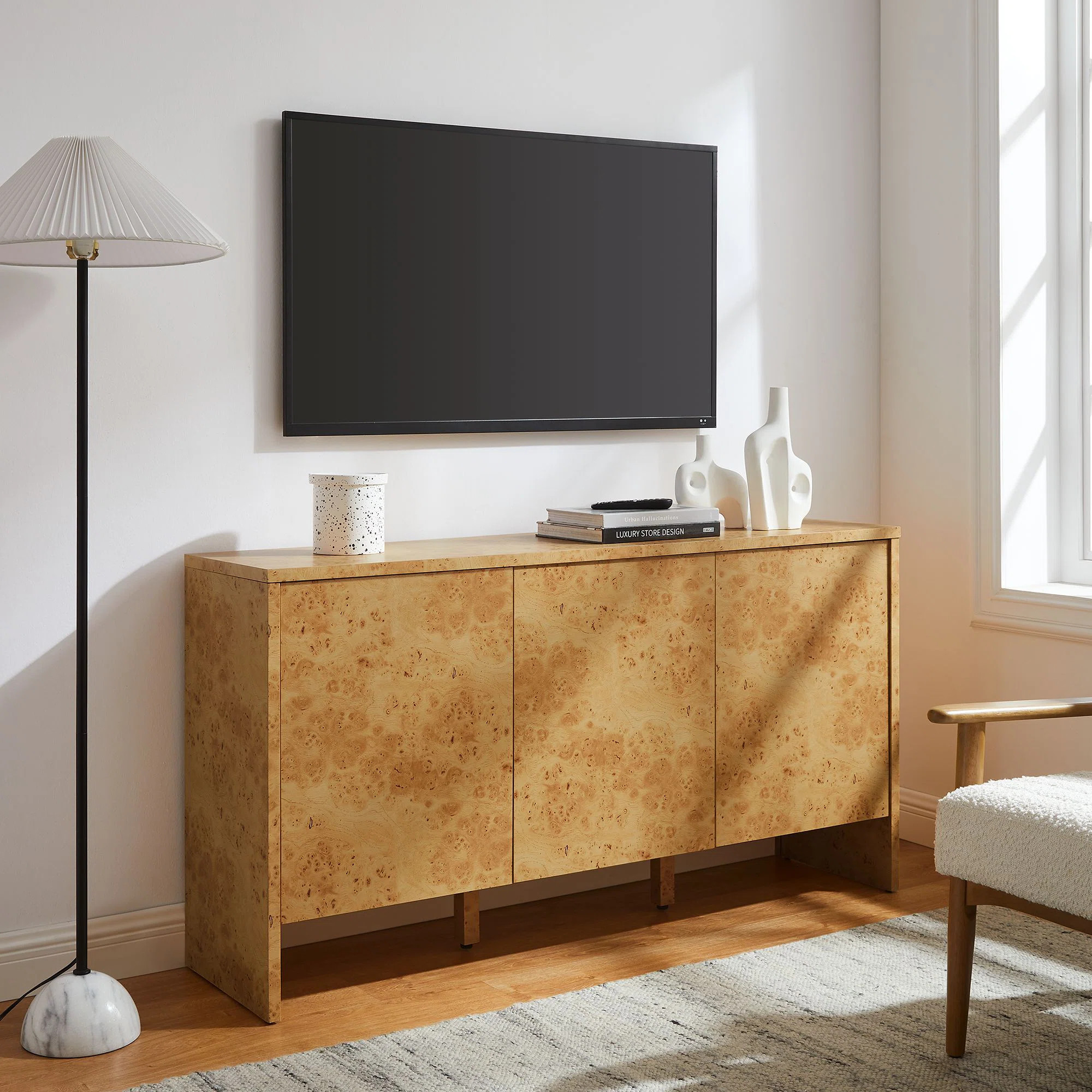 Modway Hudson 60" Burl Wood Sideboard & Reviews | Wayfair | Wayfair North America