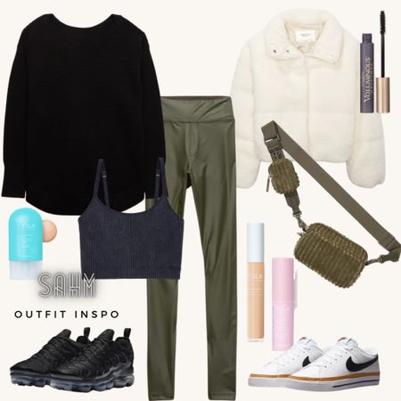 Stay at home mom, stay at home mom outfit, SAHM outfit, SAHM outfit inspo, outfit inspo, winter SAHM outfit inspo, winter outfit inspo, cozy outfit inspo, comfy outfit inspo, Nike, Aerie outfit inspo, comfy & cozy outfit inspo, cute SAHM outfit inspo, cute mom style, mom style, mom style guide, cute clothes for mom, stylish clothes for mom, Aerie style, series, comfy aerie clothes, Tula, Tula skincare, Tula mom skincare, Tula makeup 

#LTKstyletip #LTKHoliday #LTKSeasonal