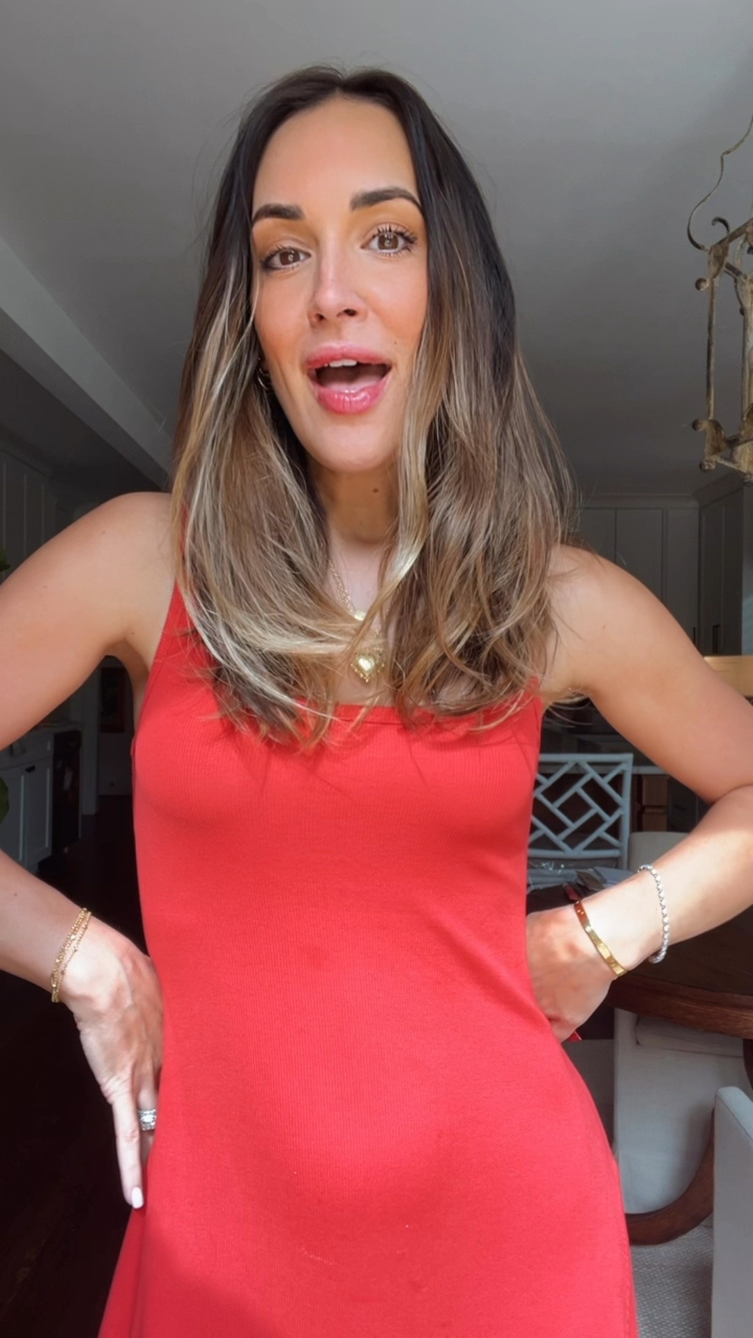 This dress is under $25 and I have it in at least 4 colors. Wearing a small - and also wore all throughout my pregnancy. 

A closet staple for me! 100% cotton

#LTKFindsUnder50 #LTKSaleAlert