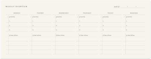 Weekly Keyboard Planner Deskpad | Barnes & Noble