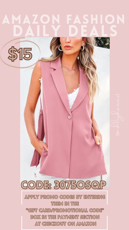 My Daily Fashion Amazon Deals ! 
Day: Monday March 18, 2024
🏃🏾‍♀️💨 These sell out pretty quickly!
 Just enter the code in Amazon checkout for the sale price.

☑️ Follow For Deals Weekly!

#LTKfindsunder50 #LTKsalealert #LTKstyletip