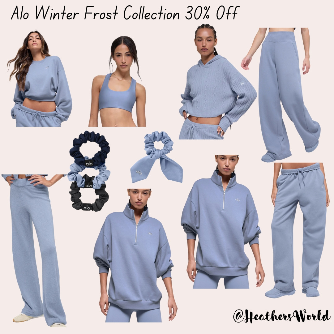 Alo Winter Frost Collection 30% Off  

 #LTKCyberWeek #LTKwinter #LTKfitness