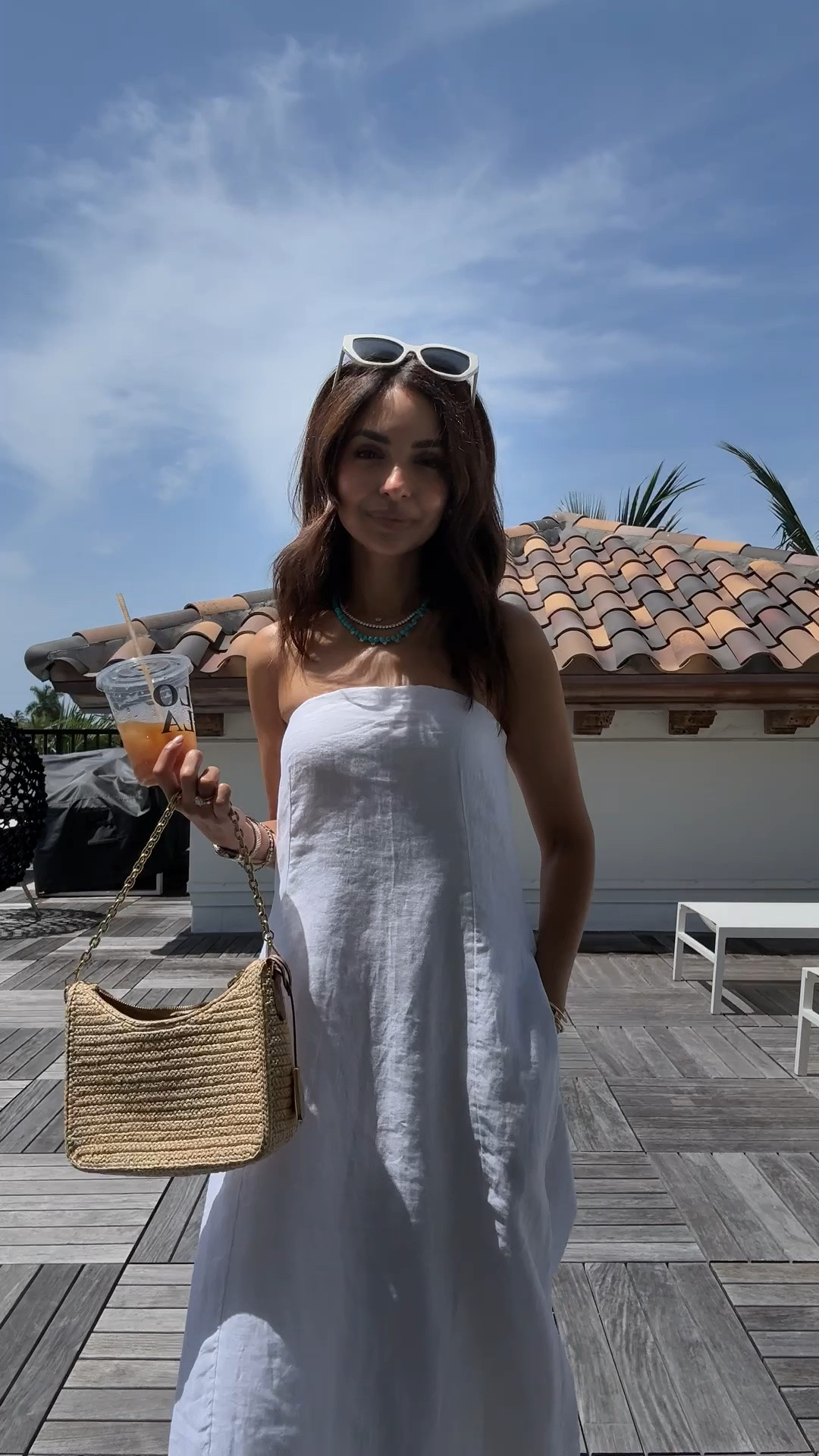 Wearing an xs In this pretty linen dress for a day in palm beach & TTS in sandals!

#LTKPetite #LTKootd