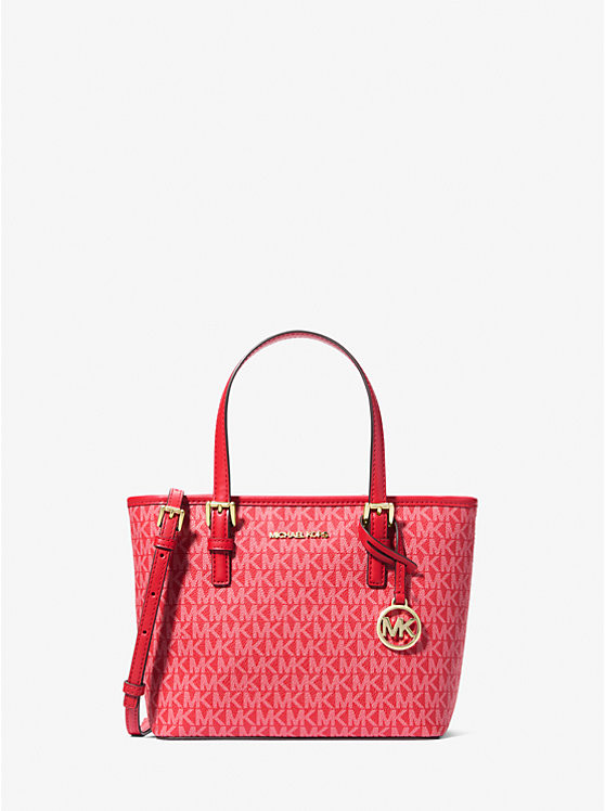 Jet Set Travel Extra-Small Logo Top-Zip Tote Bag | Michael Kors US