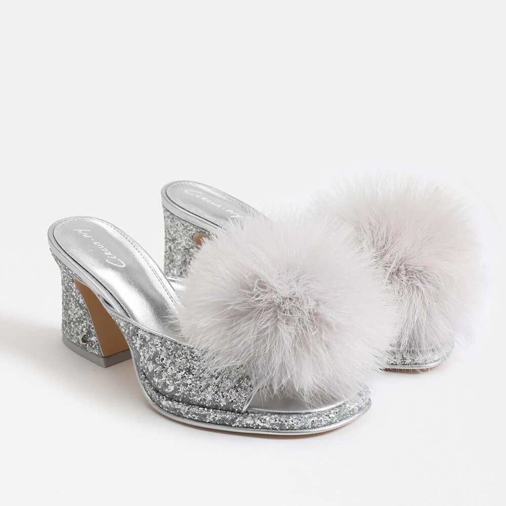 Hadie Fluff Mule Sandal | Circus by Sam Edelman