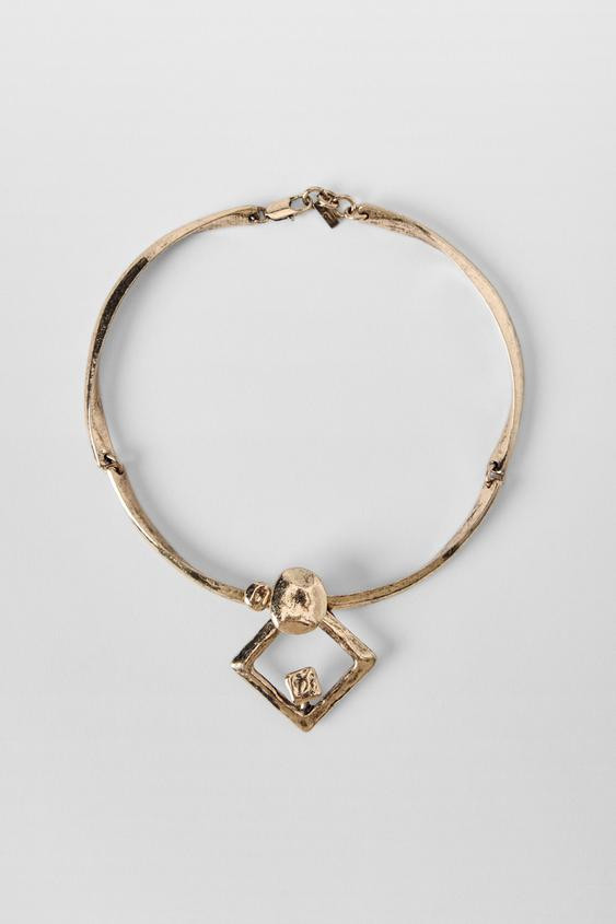 ARTICULATED METAL PIECE NECKLACE KATE MOSS X ZARA | Zara US