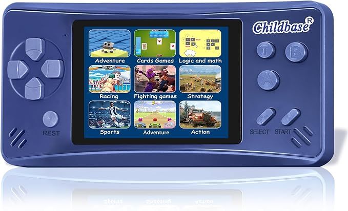 Childbase Handheld Game Console for Kids Adults, 3.2" LCD Screen Preloaded 217 Retro Video Games,... | Amazon (US)