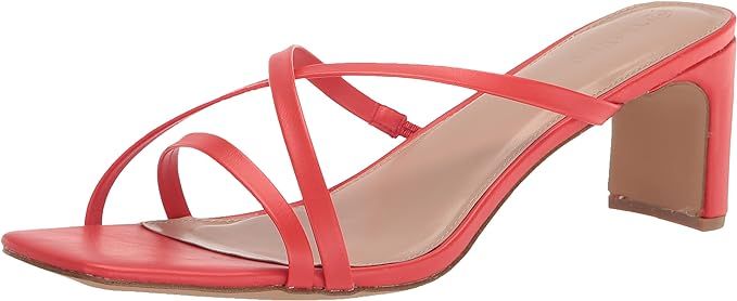 The Drop Women's Amelie Strappy Square Toe Heeled Sandal | Amazon (US)