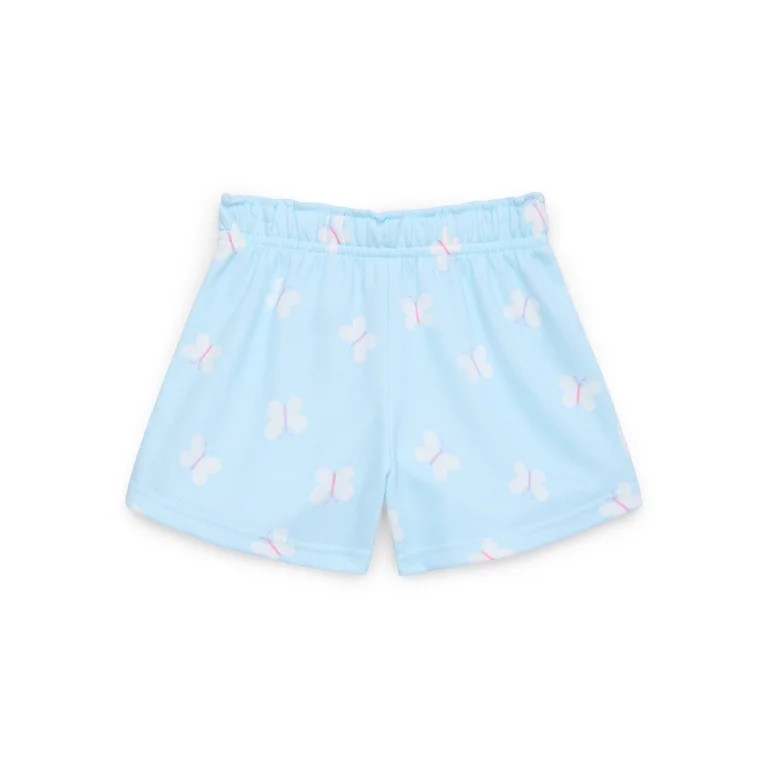 Garanimals Toddler Girl French Terry Print Shorts, Sizes 18M-5T | Walmart (US)