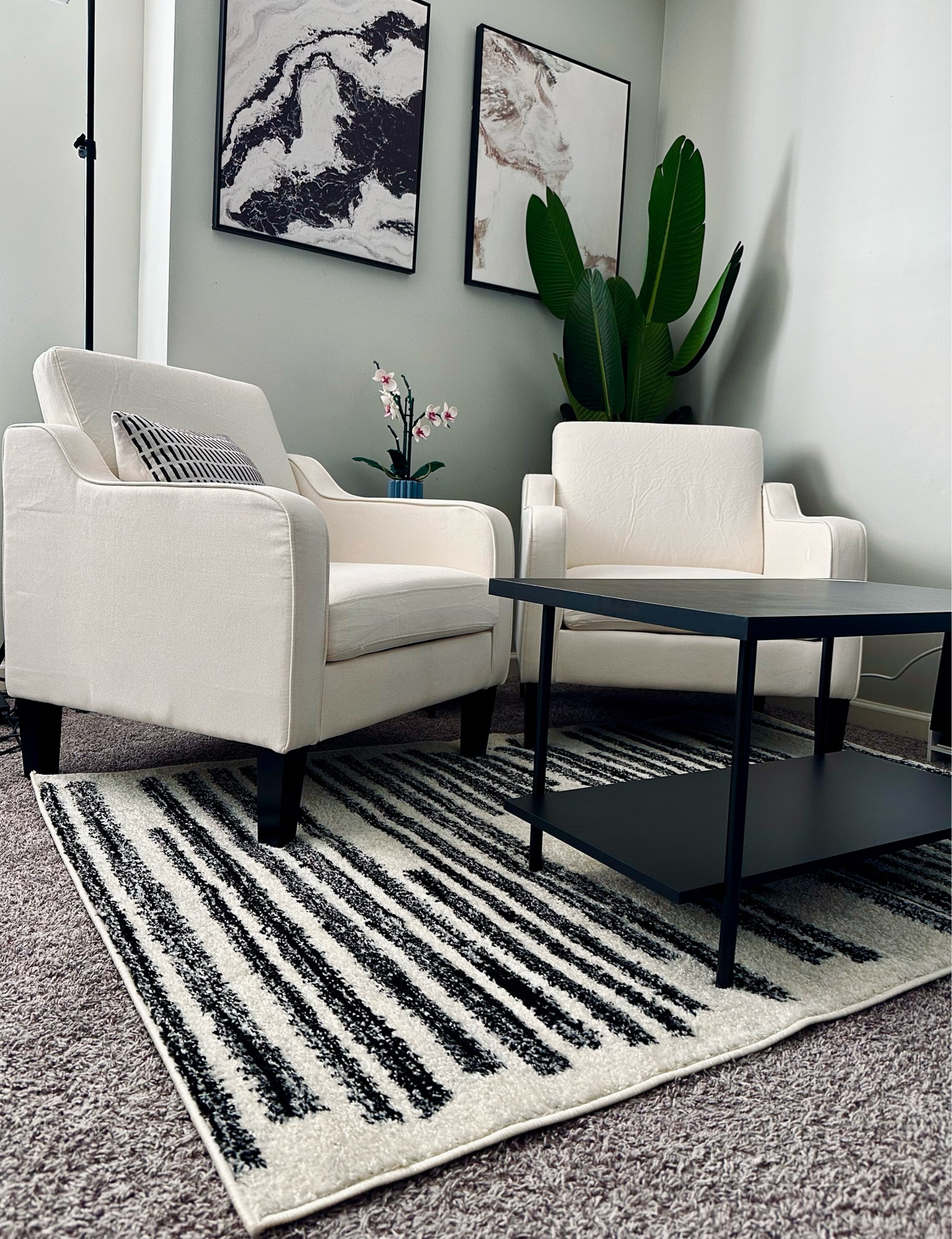 I’m so in love with my new podcast recording space/reading area in my home office! 🥰🙌🏾

#LTKhome