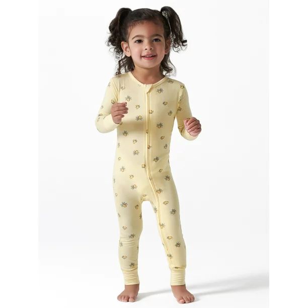 Modern Moments by Gerber Super Soft Baby and Toddler Unisex Snug Fit Coverall Pajamas, Sizes 12M-... | Walmart (US)