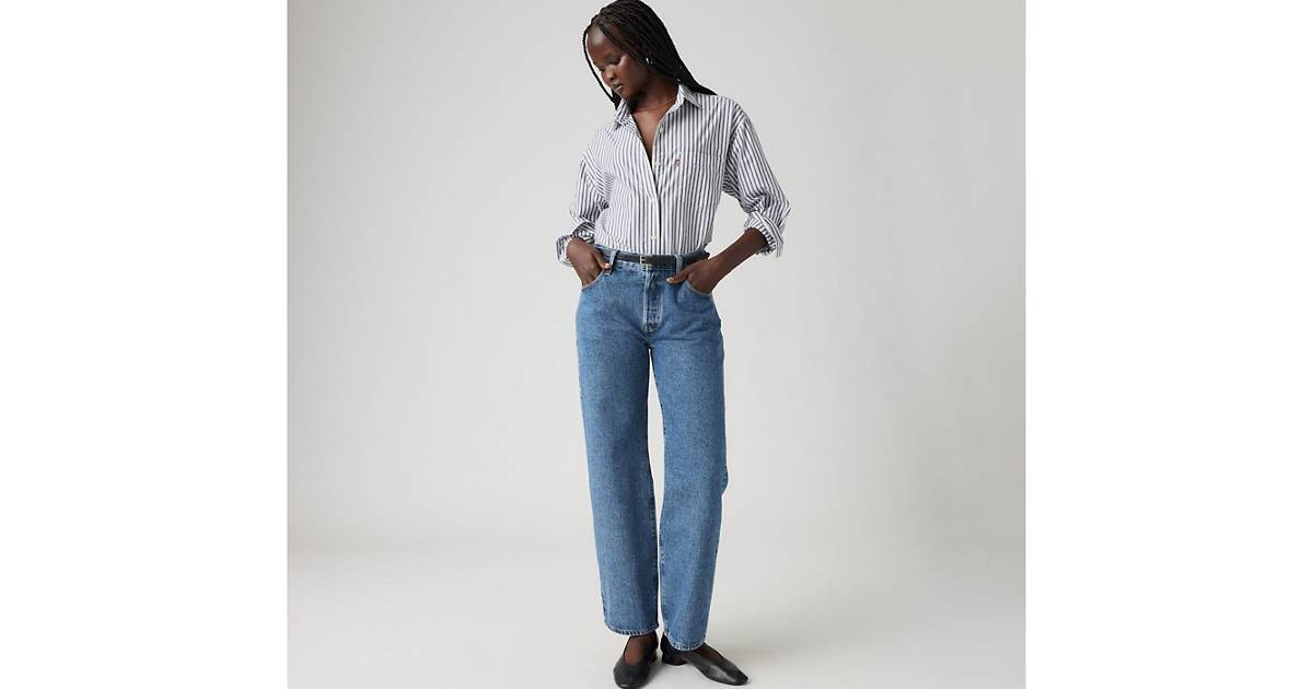 501® 90's Ankle Jeans - Blue | Levi's® GB | Levi's UK