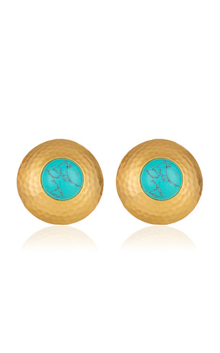 Lucia 24k Gold-Plated Earrings | Moda Operandi (Global)
