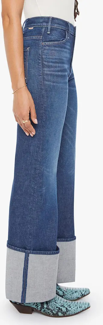 Lil' Hustler Roller Sneak Cuff Wide Leg Jeans | Nordstrom