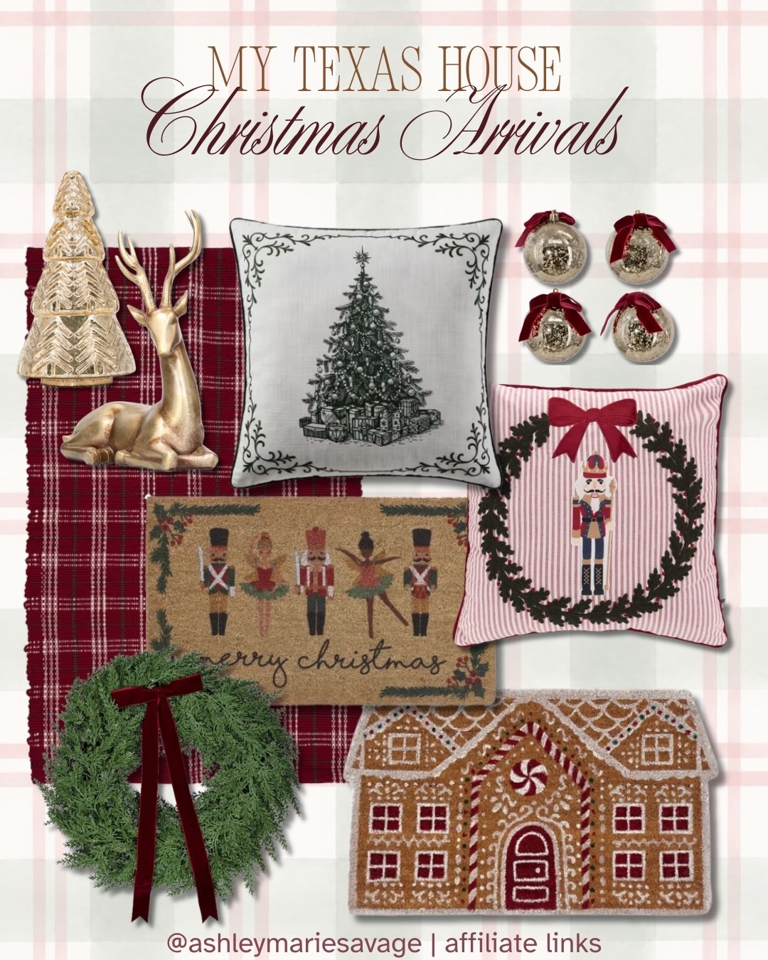 My Texas House from Walmart has the cutest Christmas decorations out right now!!! 🎄🎅🏼 Check out these adorable finds!