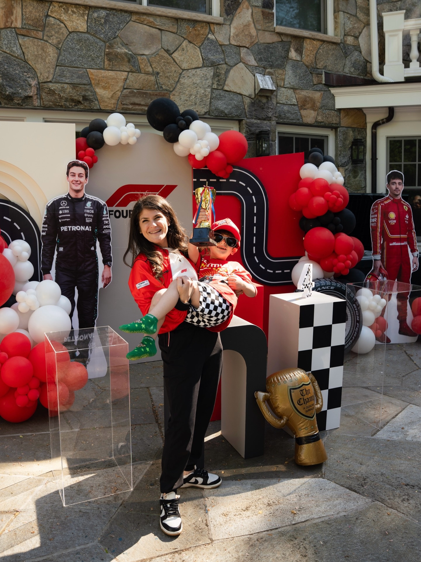 FOURmula 1 officially crossed the finish line and the checkered flag has been waved 🏁❤️


F1, Formula 1 birthday party, Grand Prix, kids birthday party, mom life, boy mom 

 #f1 #grandprix #momlife #boymama #kidsbirthday #LTKdayinmylife #LTKmomlife #LTKKids