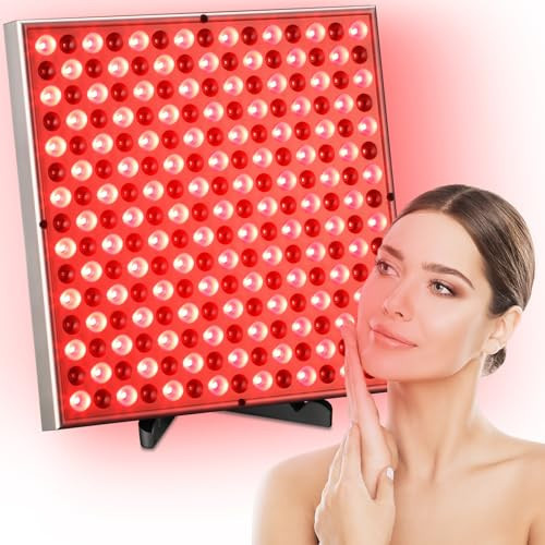 Red Light Therapy for Body and Face Panels with Stand Infrared Red Light Lamp Therapy Device ORCLEENA 45W Led Light Therapy Combined 660nm with 850nm for Skin Care Muscles Pain Relief Neck Back | Amazon (US)