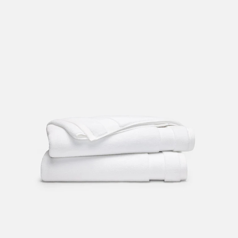 Super-Plush Turkish Cotton Bath Towels Set of 2 | Brooklinen