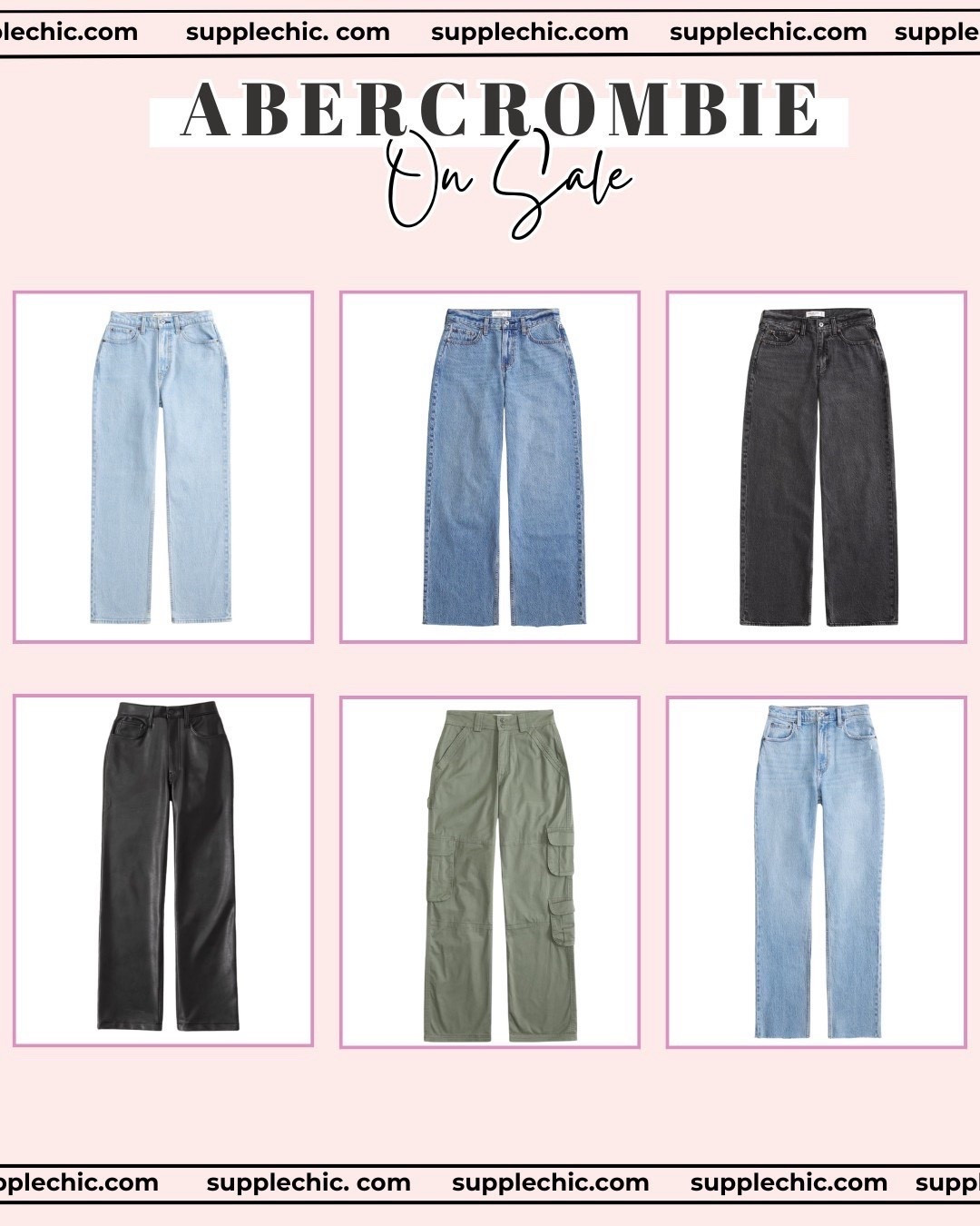 Jeans struggle? OVER. Abercrombie’s lightweight high-rise jeans are on SALE today and babe… they are everything. Flattering fit ✅ Dreamy comfort ✅ Perfect for warm-weather outfits ✅ You’re basically getting your new go-to jeans for less. Don’t sleep on this deal, babe! #JeansStyle #AbercrombieSale #FlatteringJeans #OOTDInspo #LightweightDenim #JeansOnSale #AbercrombieStyle #OutfitIdeas #DenimThatFits #SaleFinds
