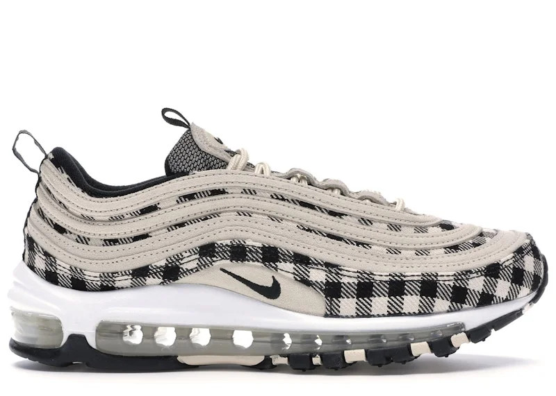 Nike Men's Air Max 97 Plaid Light Cream Running Shoes, from StockX | Walmart (US)