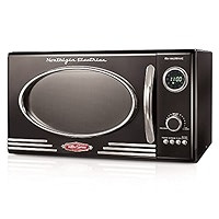 Nostalgia Retro Countertop Microwave Oven, 0.9 Cu. Ft. 800-Watts with LED Digital Display, Child ... | Amazon (US)