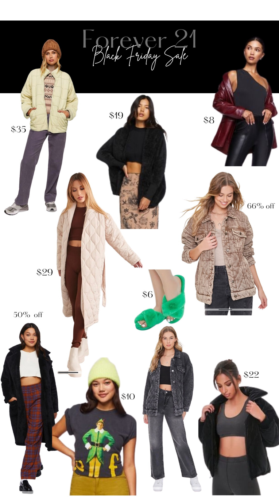 ✨Black Friday Sale✨

Black Friday deals are ready to shop at Forever 21!

#LTKsalealert #LTKstyletip #LTKunder50