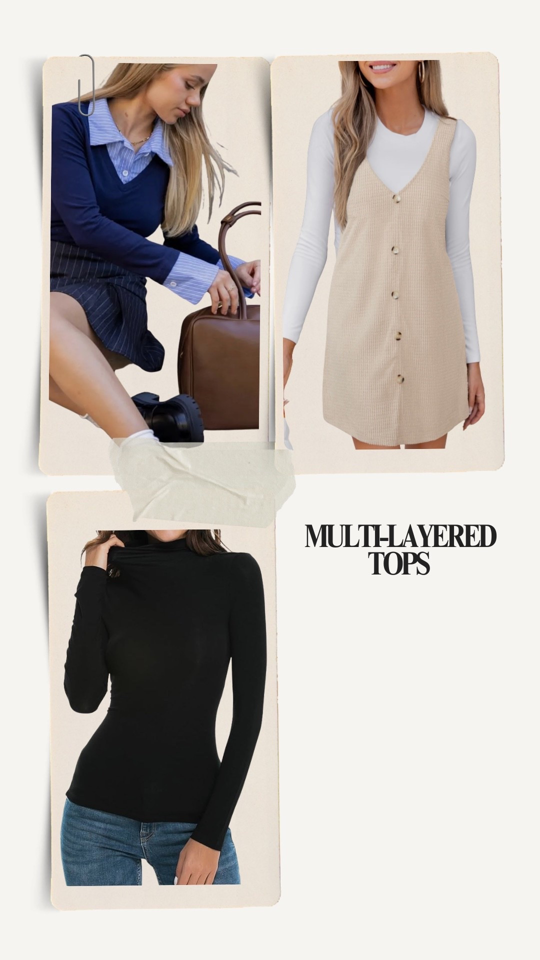 Layering tops 

#LTKgrwm #LTKootd #LTKFindsUnder50