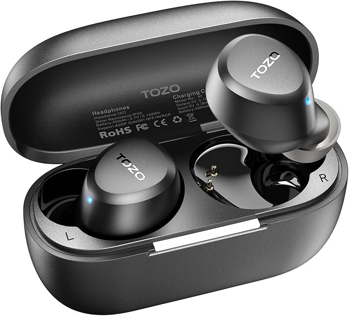 TOZO A1 Wireless Earbuds Bluetooth 5.3 in Ear Headphones Headset
        Immersive Premium Sound ... | Amazon (US)