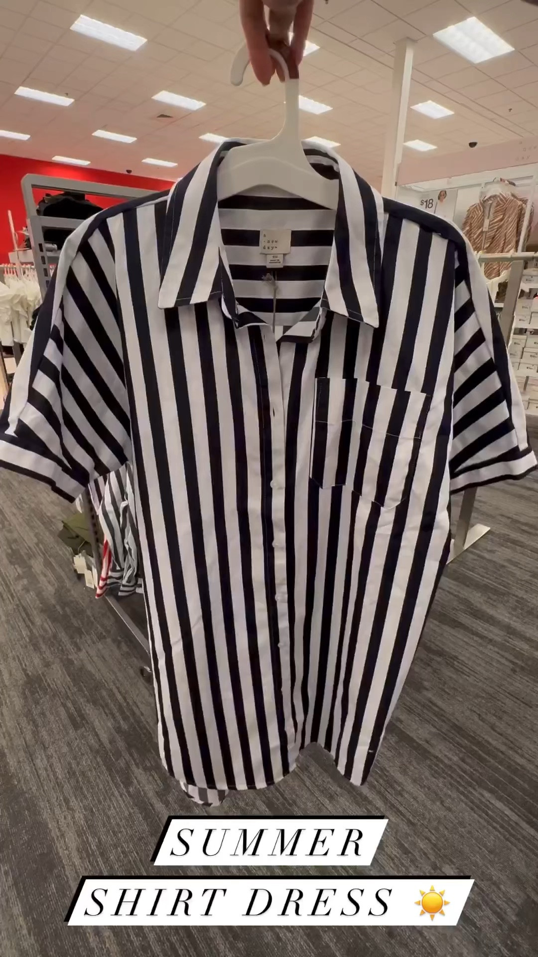 Say YES to all the colors of this shirt dress!  Love the look and feel of this super cute short sleeved dress!  I already have plans to add a belt for work, use it as a swim cover up, or just wear it as is with flat sandals for a more casual look!  I sized down in this style as it was super roomy!  BONUS…currently 20% off in-store and online until Memorial Day 🇺🇸

* Dress - $22.40 (after 20% off)


#target #targetstyle #affordable #affordablefashion #sale #ltkunder50 #reels #reelsvideo #reelsinstagram #ootd #ootdfashion #ootdshare #outfitoftheday #outfitinspiration #explorepage #explore #foryoupage #foryou #fyp #fypシ #summer #summerstyle #summervibes

#LTKworkwear #LTKunder50 #LTKsalealert