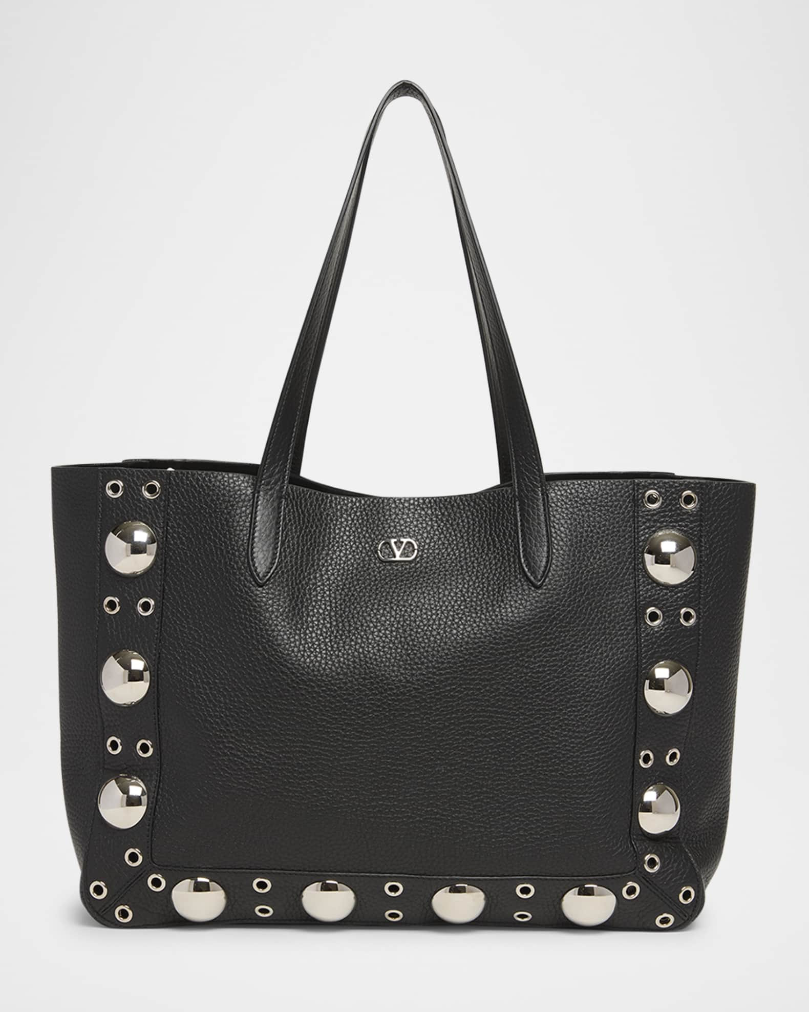 Nellcote Studded Leather Tote Bag | Neiman Marcus