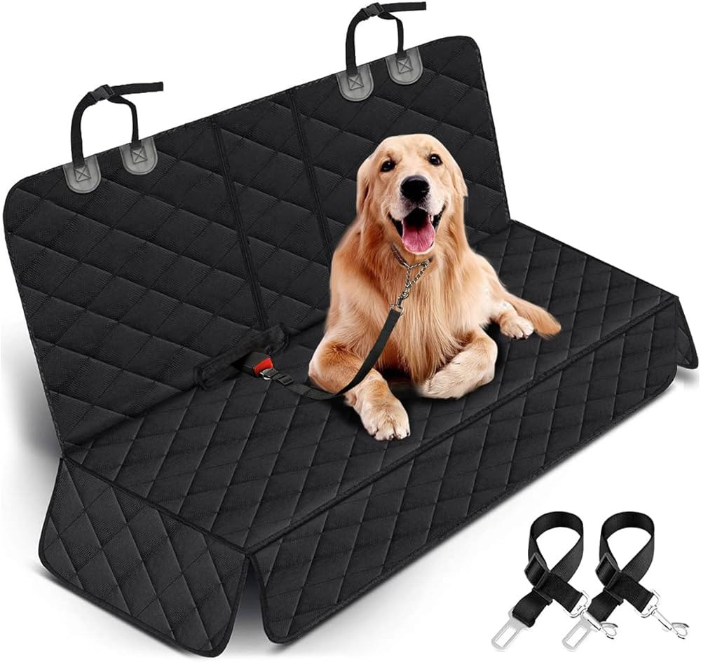 Dog Car Seat Cover, Back Seat Cover for Dogs Pet Car Seat Protector Waterproof Bench Car Seat Cov... | Amazon (US)