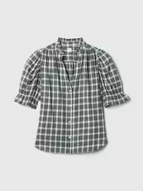 Ruffled Puff Sleeve Shirt | Gap (US)