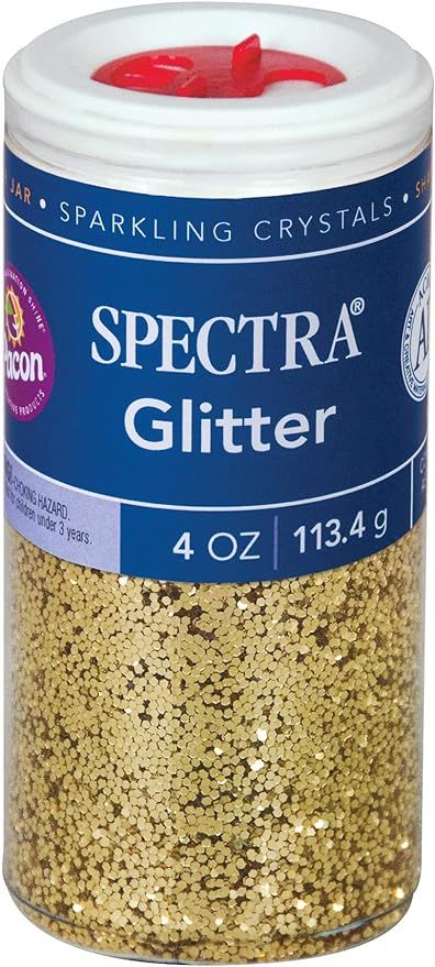 Pacon Spectra Glitter Sparkling Crystals, Silver, 4-Ounce Jar (91610) | Amazon (US)