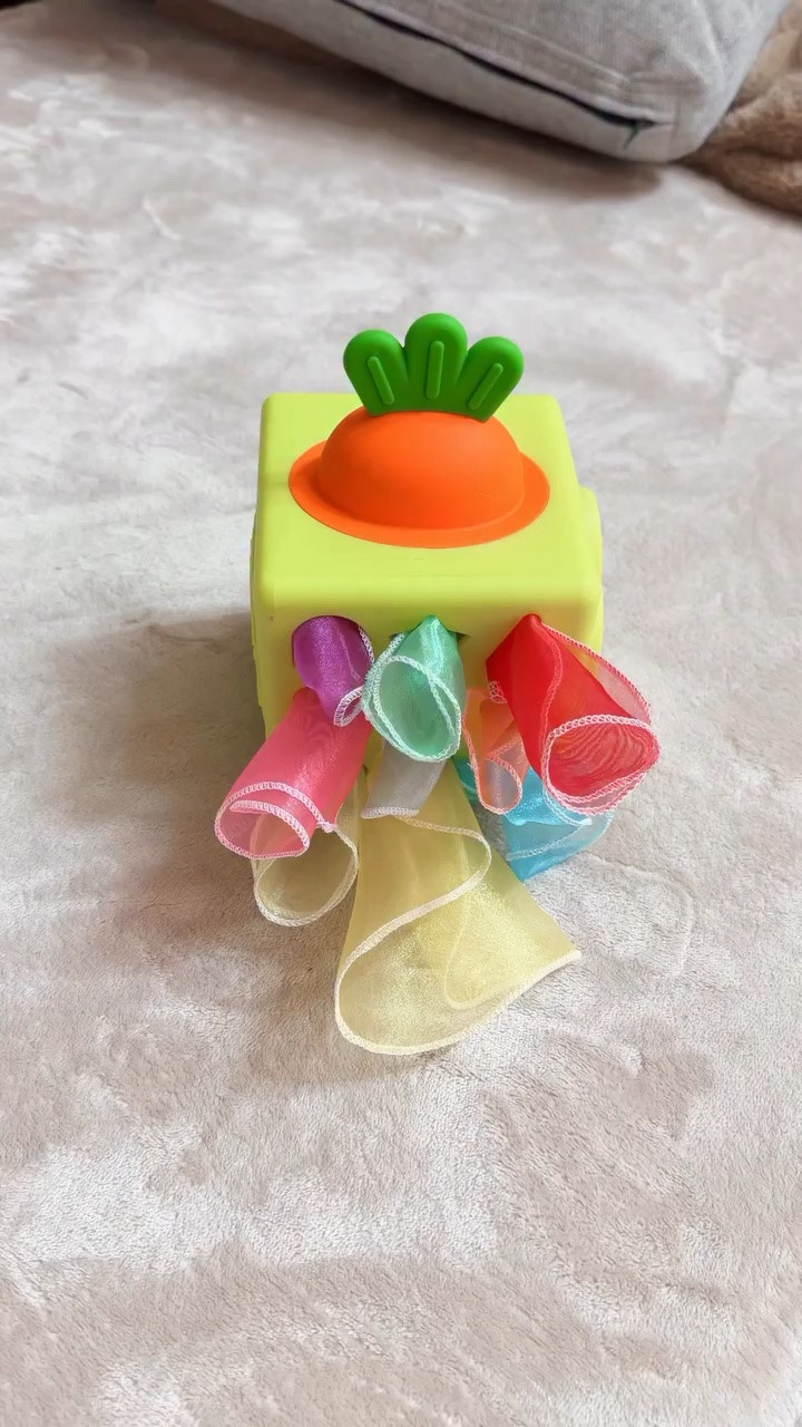 This is my baby’s first tissue box and I’m so happy that I chose to go with the silicone version. This bends easily, she can hold onto it, and even chew on it! It also came with a pop-up toy, as well as crinkle pages. She has been loving everything about this toy, and this has been her number one toy this week!!

#babytoy #babyactivities #6monthold #sixmonthsold #babygirl

#LTKBaby