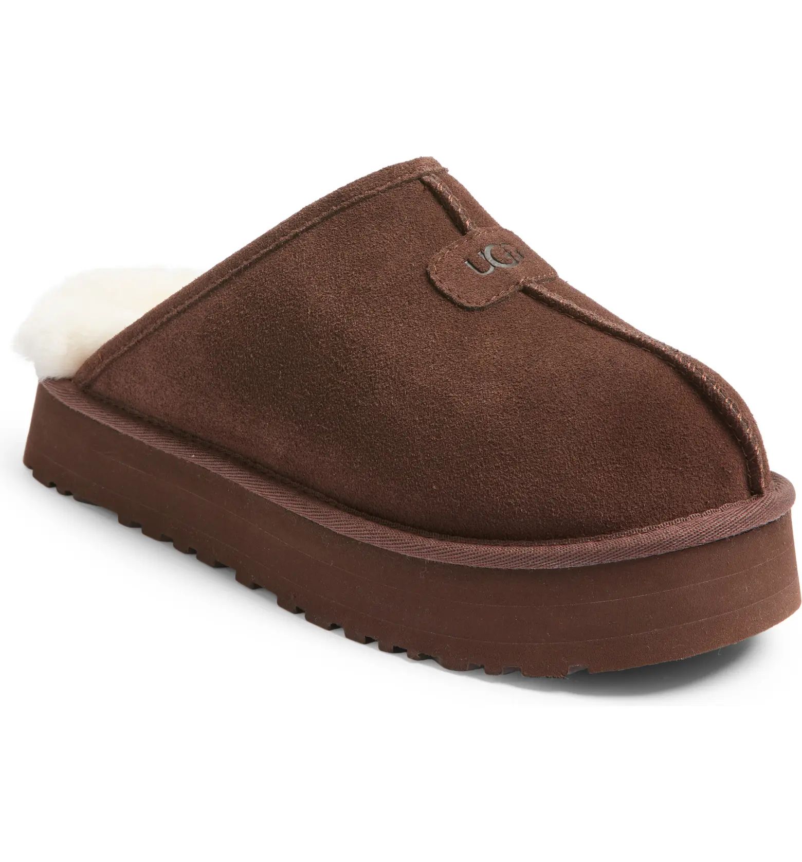 UGG® Discoquette Genuine Shearling Slide Slipper | Nordstrom | Nordstrom