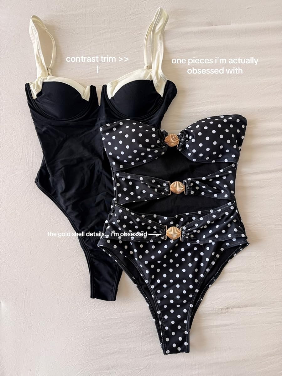 I love pieces that give you options without needing a ton of stuff, and this does that. One feels elevated and minimal, the other feels playful and cute. Both are comfortable, flattering, and actually make you feel good wearing them 

 #LTKgrwm #LTKootd #LTKSwim