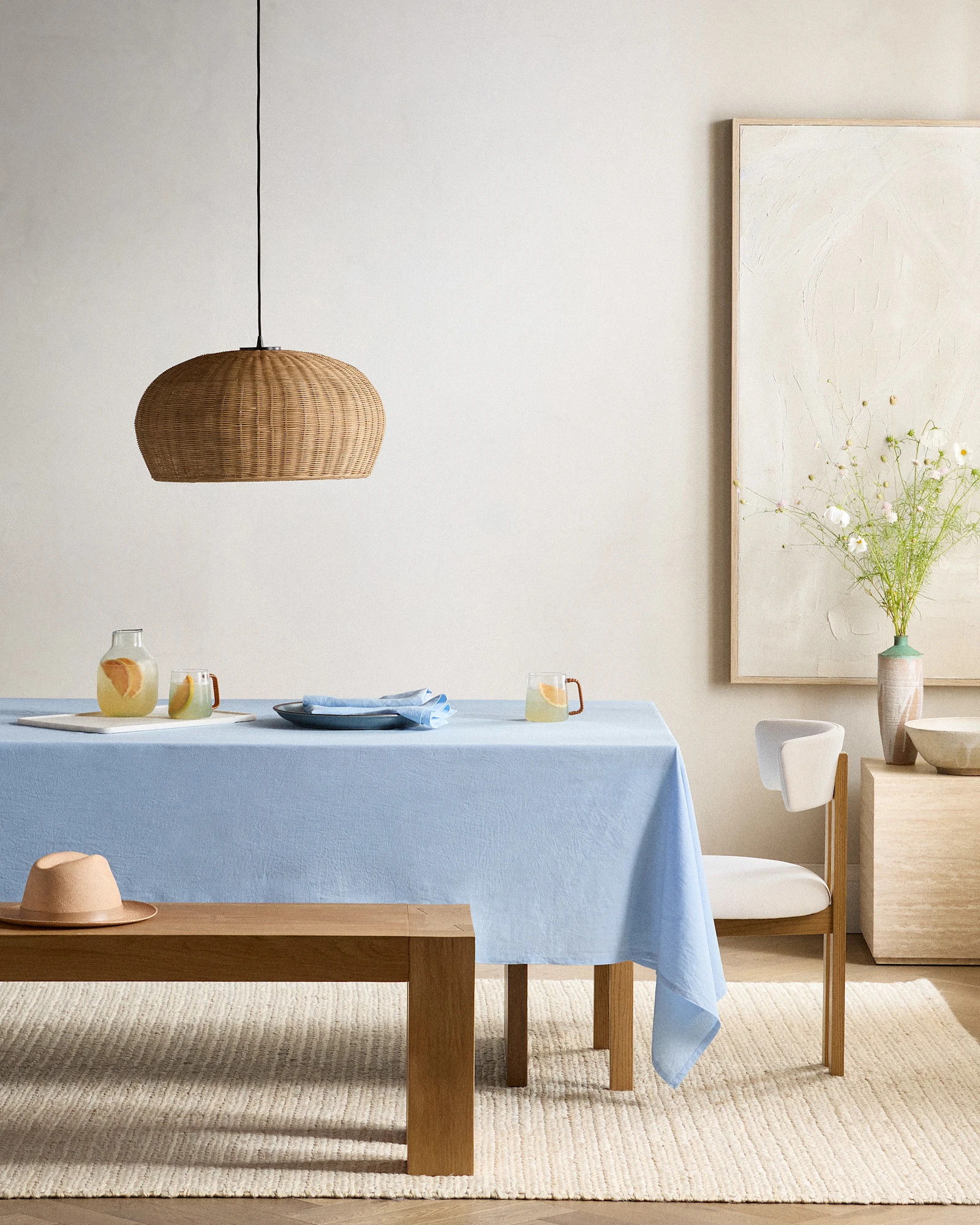 European Linen Tablecloth | Quince