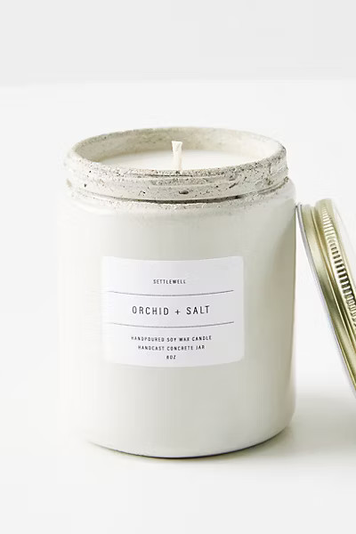 Concrete Jar Candle | Anthropologie (US)