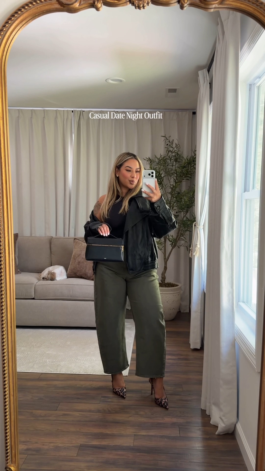 Casual Date Night Outfit or Brunch perhaps? 🖤 

Jeans: 31 Curve Love (reg length) 
Bodysuit: L 
Jacket: M

#LTKSeasonal #LTKMidsize #LTKootd