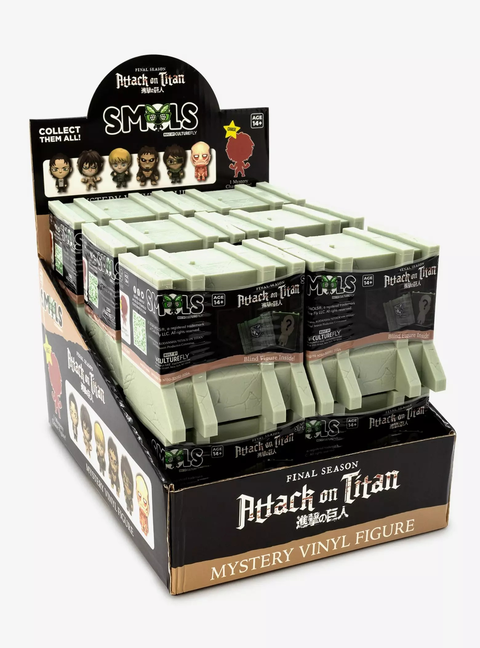 CultureFly Attack On Titan Smols Blind Box Figure | Hot Topic