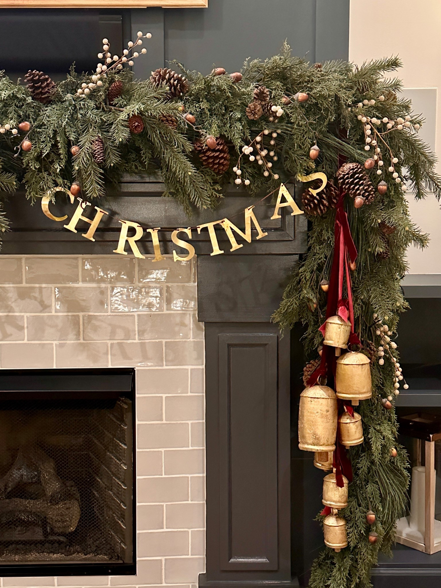 I love changing up our Christmas mantel every year! This season I used more natural accents with touches of gold and burgundy. 

#LTKHome #LTKHoliday #LTKSeasonal