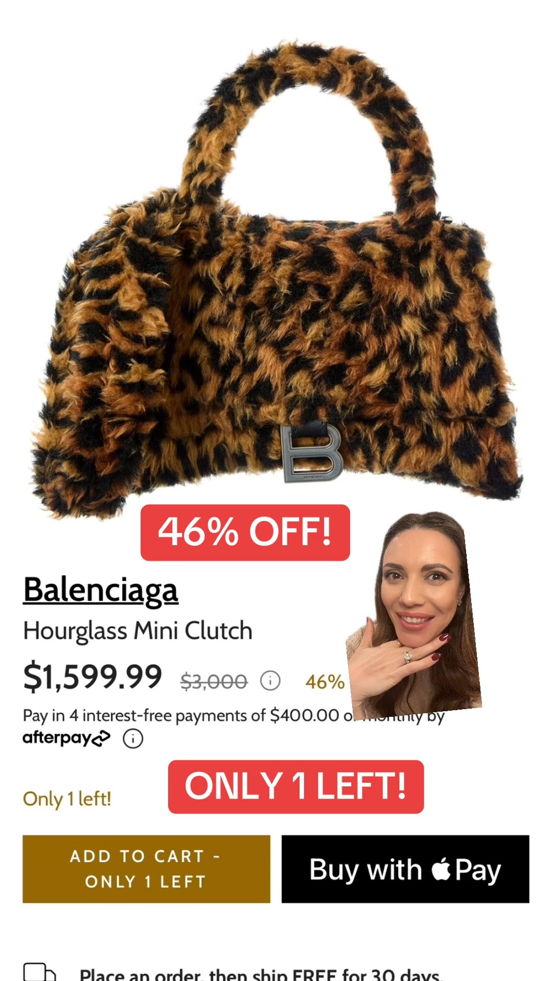 Balenciaga bag sale!! How adorable is this leopard print Balenciaga hourglass bag? 🐆 

#LTKSeasonal #LTKSaleAlert #LTKItBag