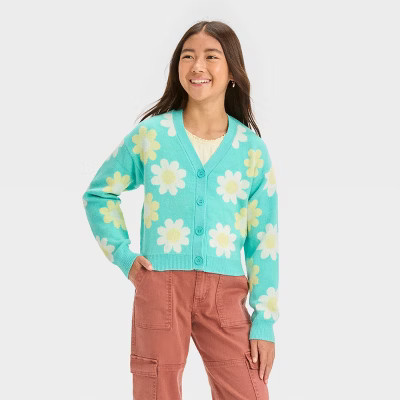 Girls' Novelty Cardigan - art class™ | Target