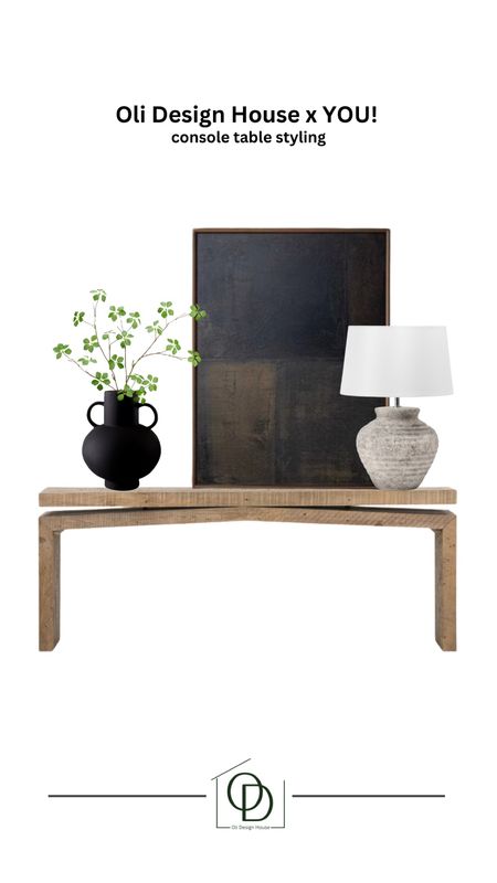 A console table built by this or that selections in IG! 

#LTKstyletip #LTKhome #LTKfindsunder100
