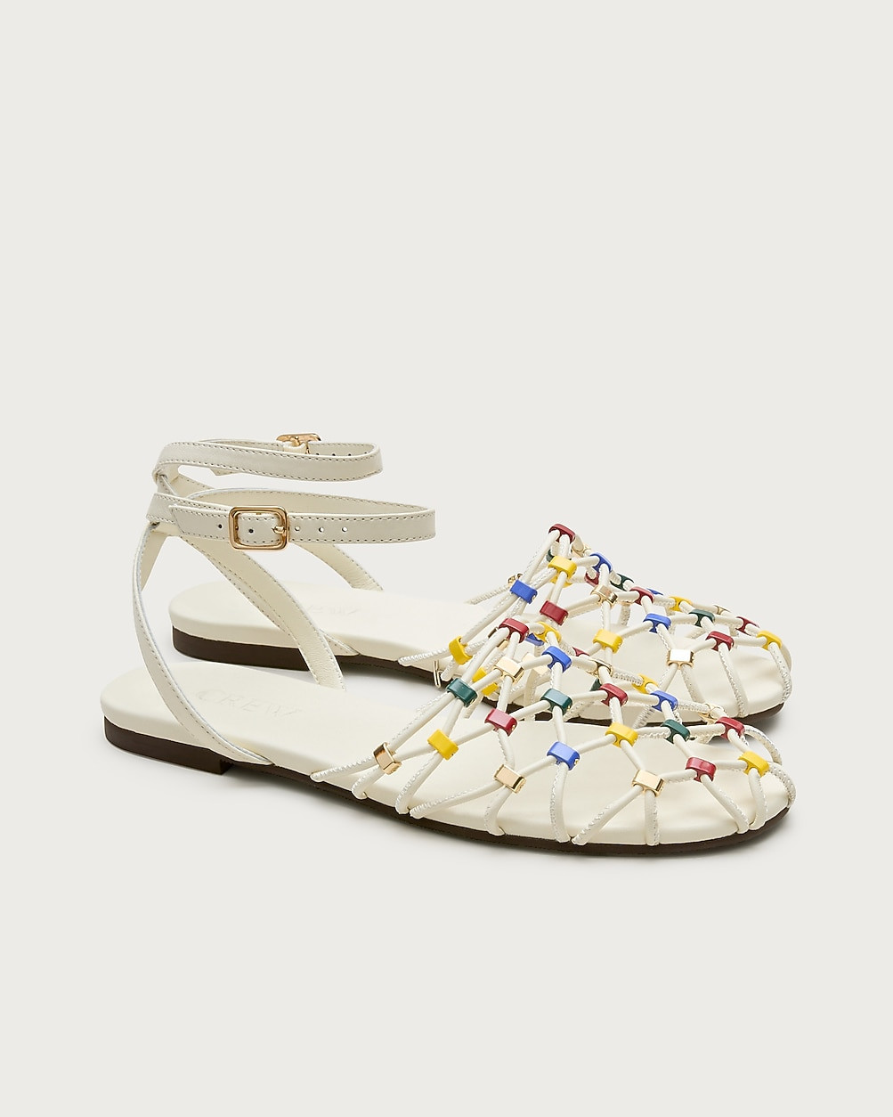 Audrey embellished cage-toe sandals | J. Crew US