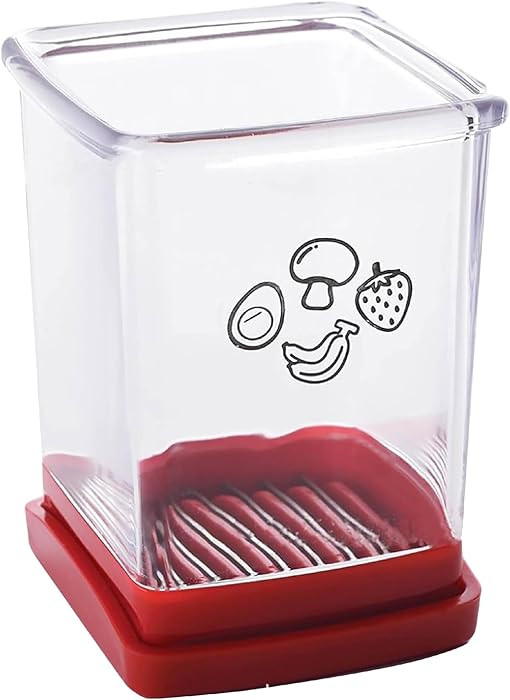 Fruit Cutter and Chopper – Cup Slicer for Strawberry, Grape, Banana, Mushroom, Kitchen Gadget f... | Amazon (US)