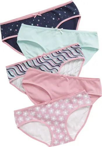 Nordstrom Kids' Assorted 5-Pack Hipster Briefs | Nordstrom | Nordstrom