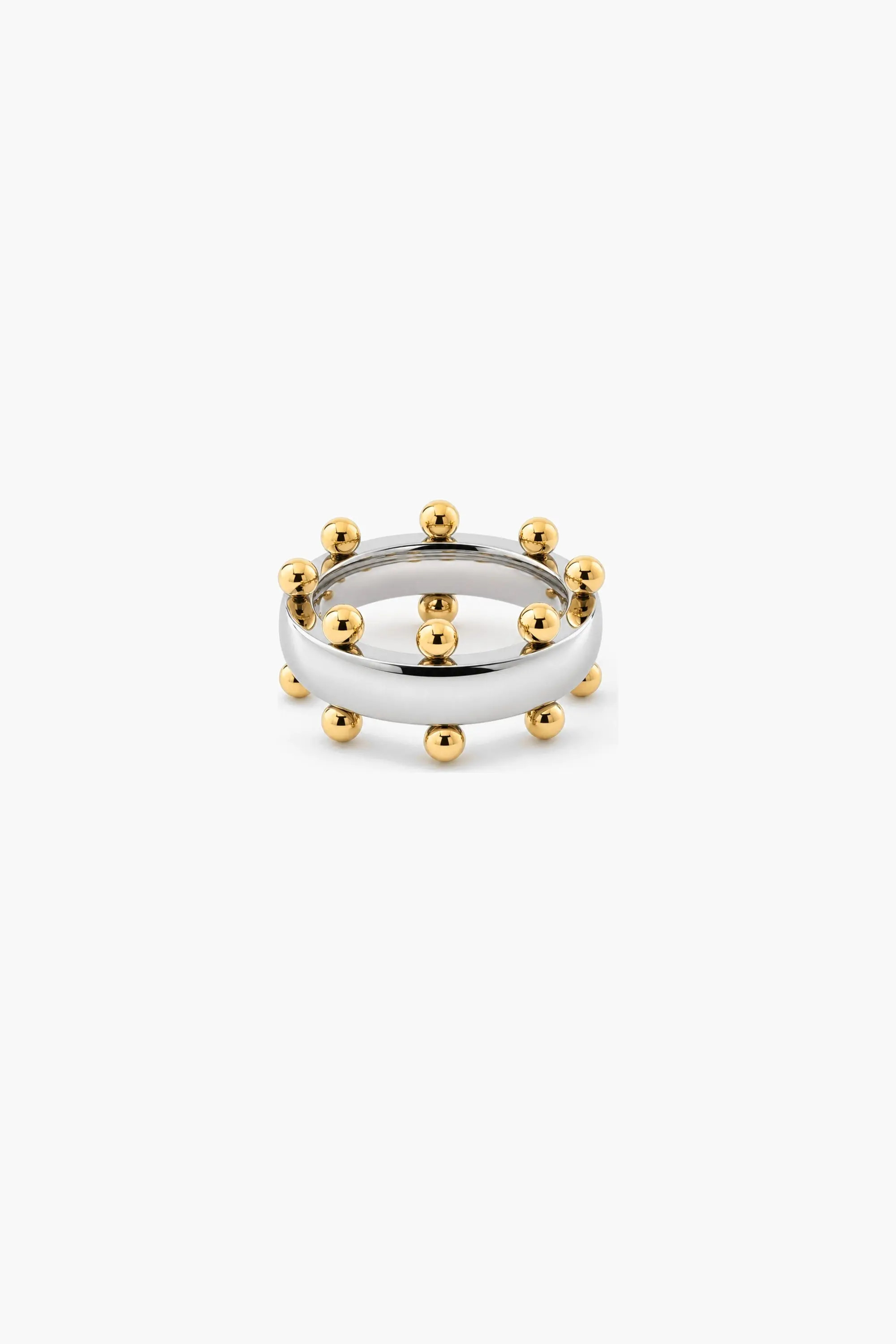 Meideya Orbit Mixed Ring in Gold-Silver at Nordstrom, Size 7 | Nordstrom